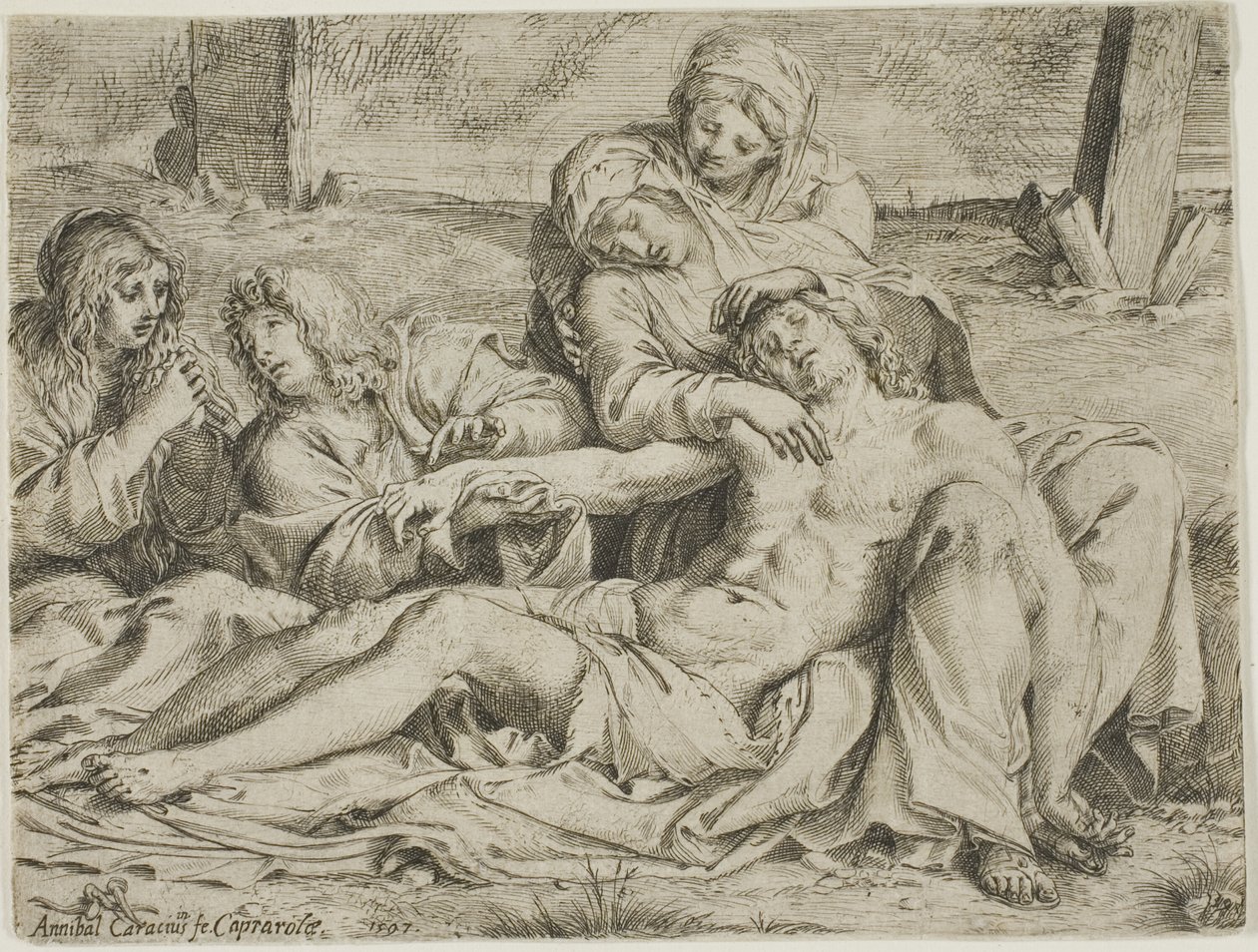 Caprarolai Krisztus alkotó: Annibale Carracci