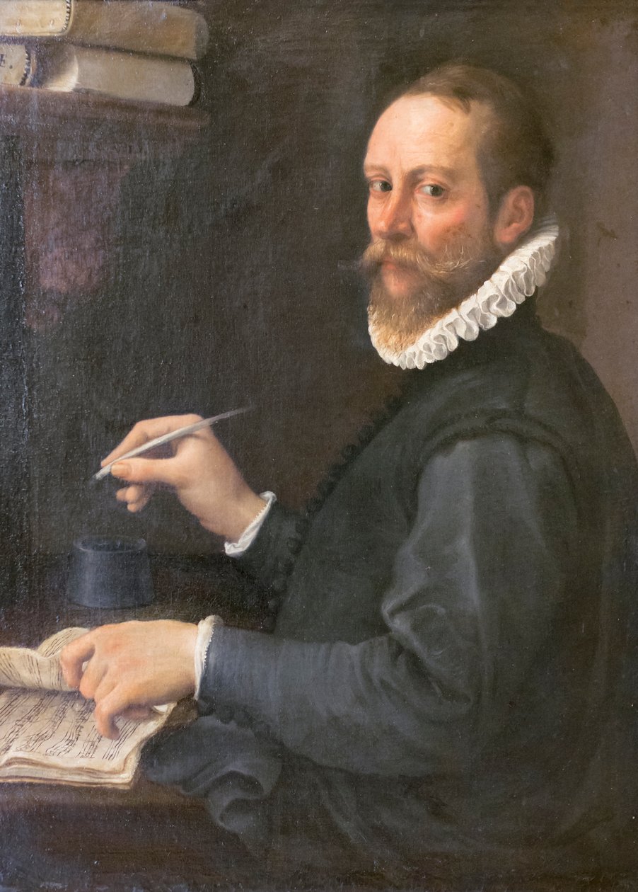 Egy zenész portréja alkotó: Annibale Carracci