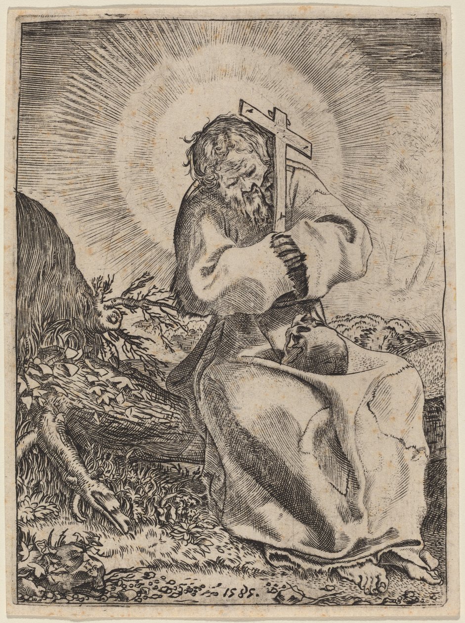 Assisi Szent Ferenc alkotó: Annibale Carracci