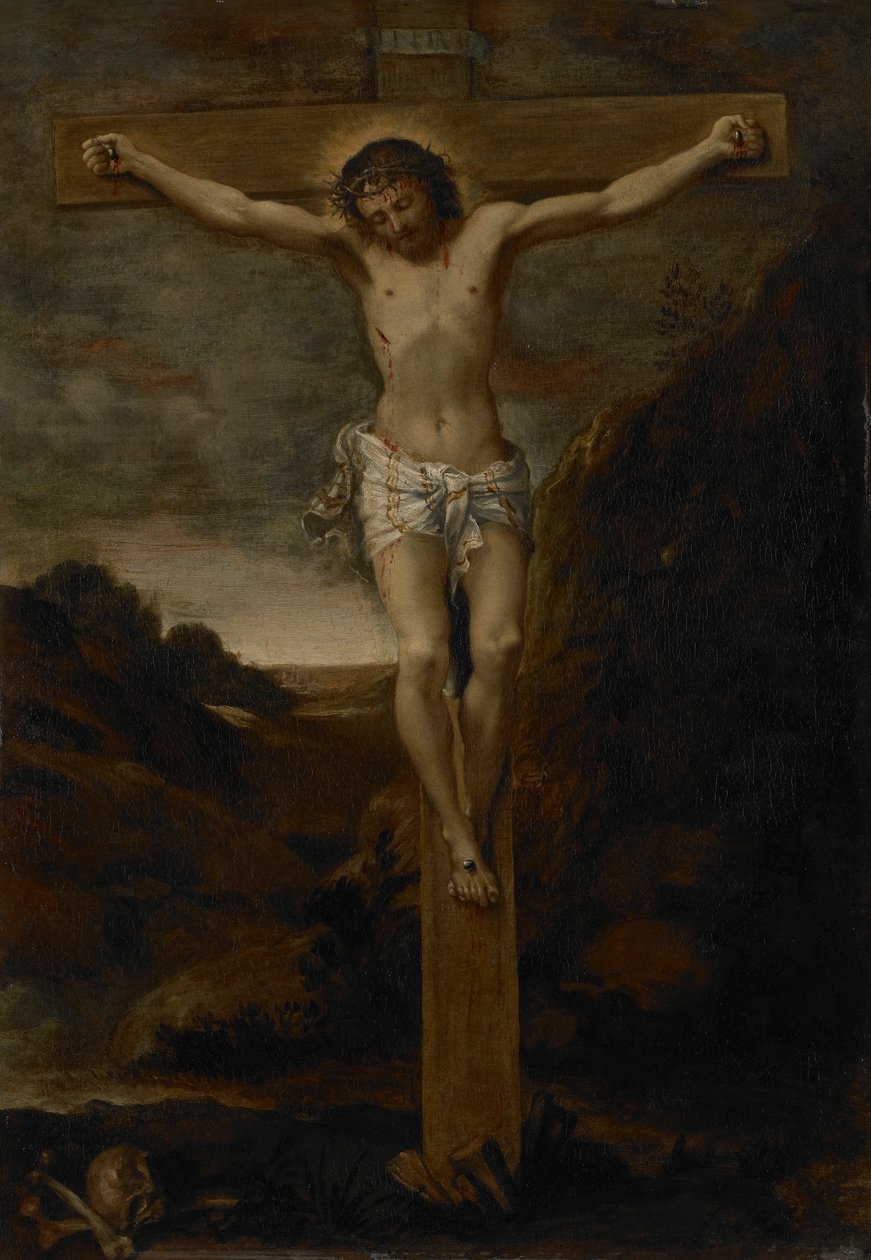 A keresztre feszítés alkotó: Annibale Carracci