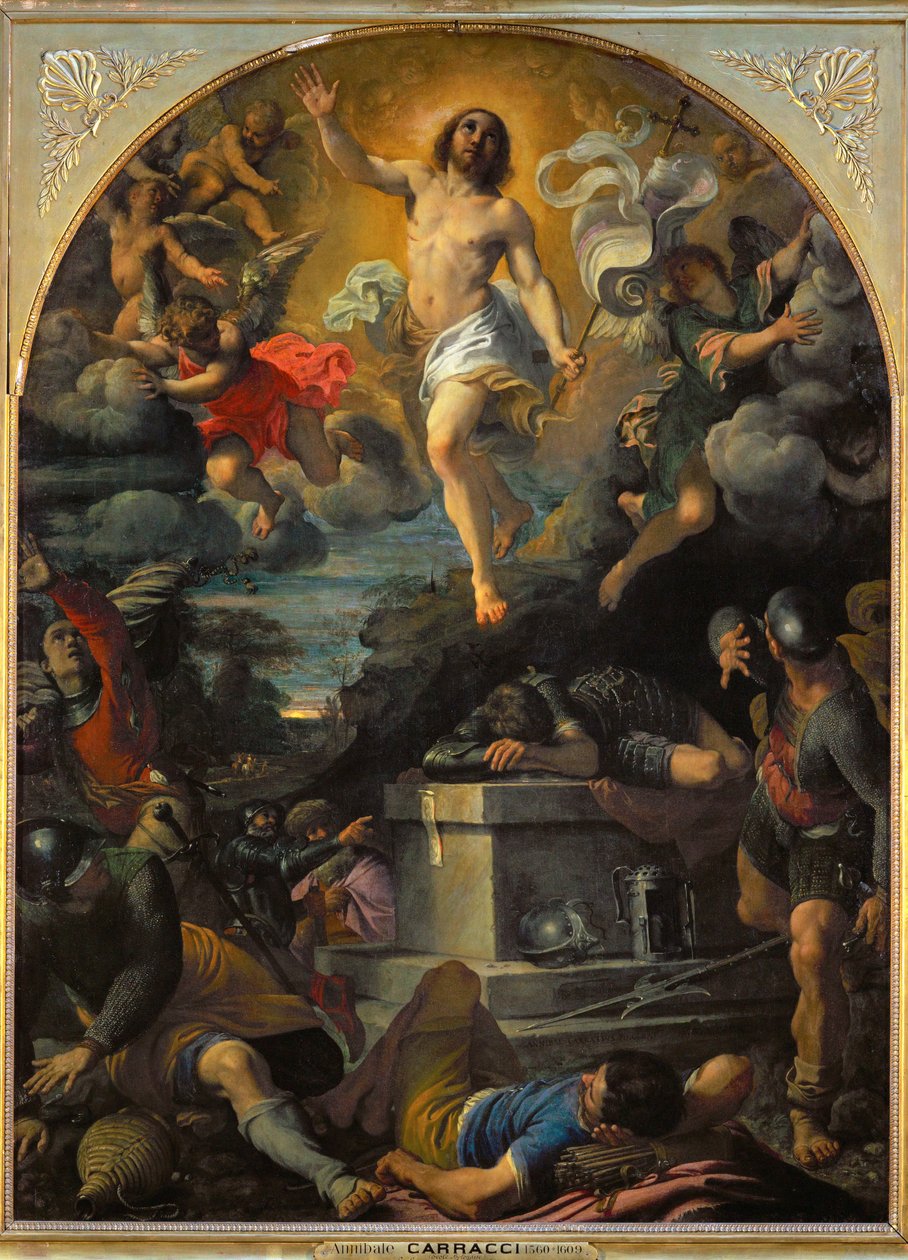 A feltámadás ... alkotó: Annibale Carracci