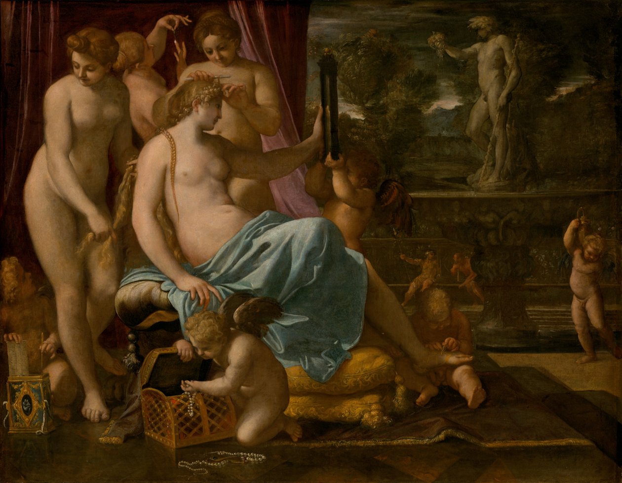 A kegyelmek által díszített Vénusz alkotó: Annibale Carracci