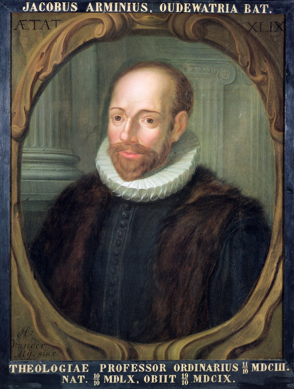 Jacobus Arminius, a Leideni Egyetem teológiaprofesszora (1560-1609) alkotó: Unbekannt Unbekannt