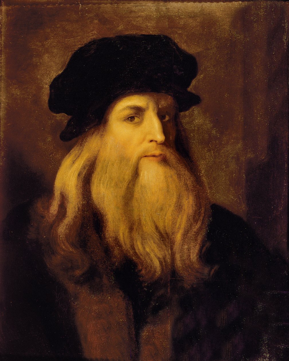 Egy férfi portréja, feltételezhetően Leonardo da Vinci alkotó: Unbekannt Unbekannt