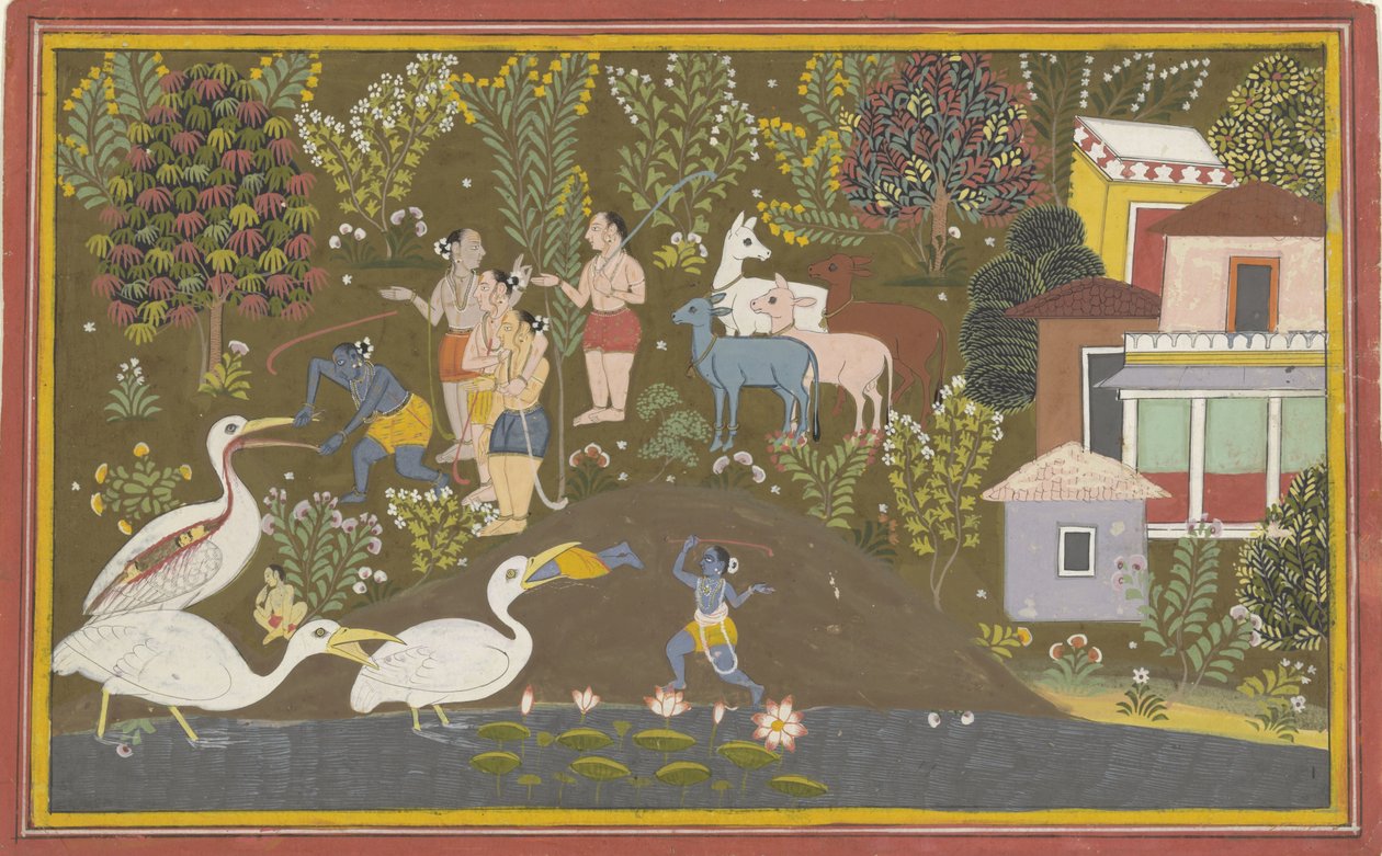 Krishna Met Baksura alkotó: Anonymous