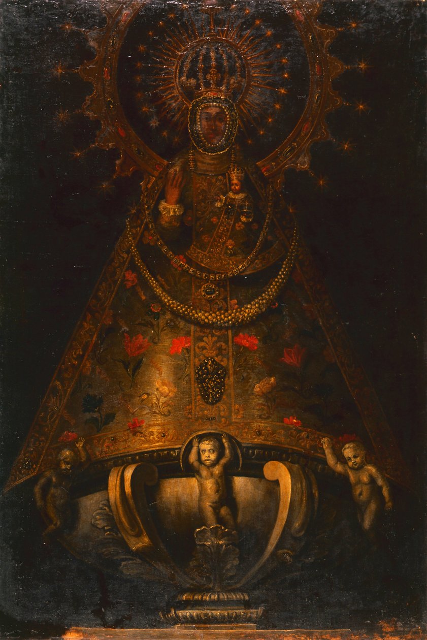 Madonna gyümölccsel alkotó: Anonymous