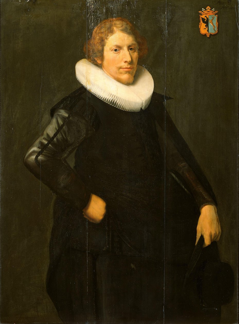 Gerrit Ottsz Hinlopen portréja (1603/04-1646) alkotó: Anonymous