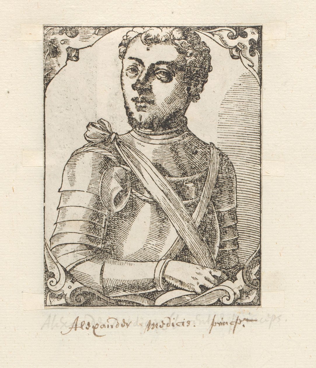 Portré van Alessandro de