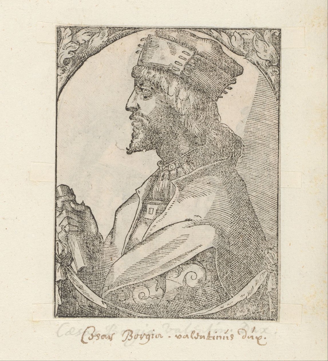 Cesare Borgia portréja alkotó: Anonymous