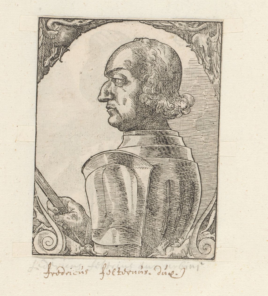Federico da Montefeltro portréja alkotó: Anonymous