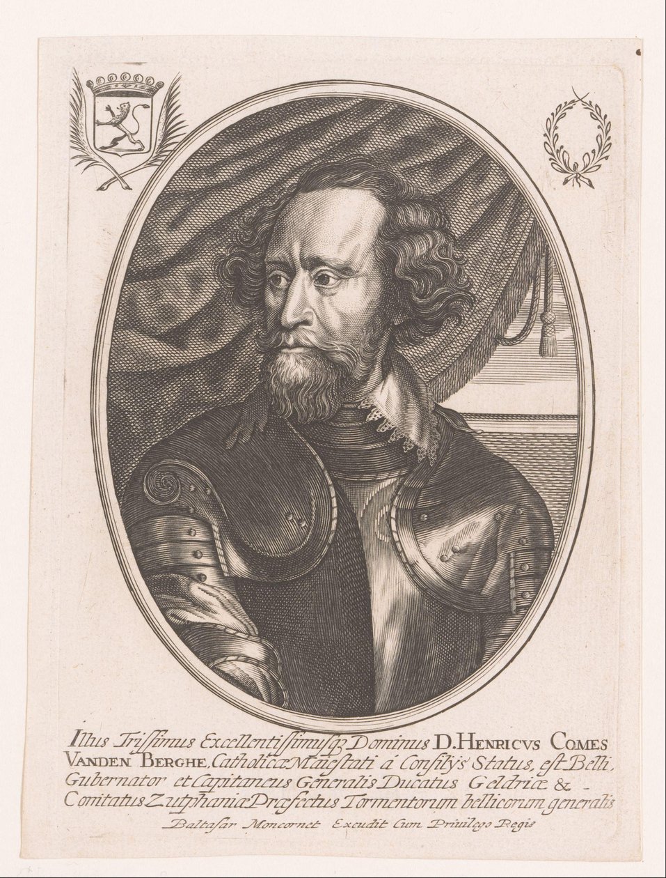 Hendrik van den Bergh portréja alkotó: Anonymous