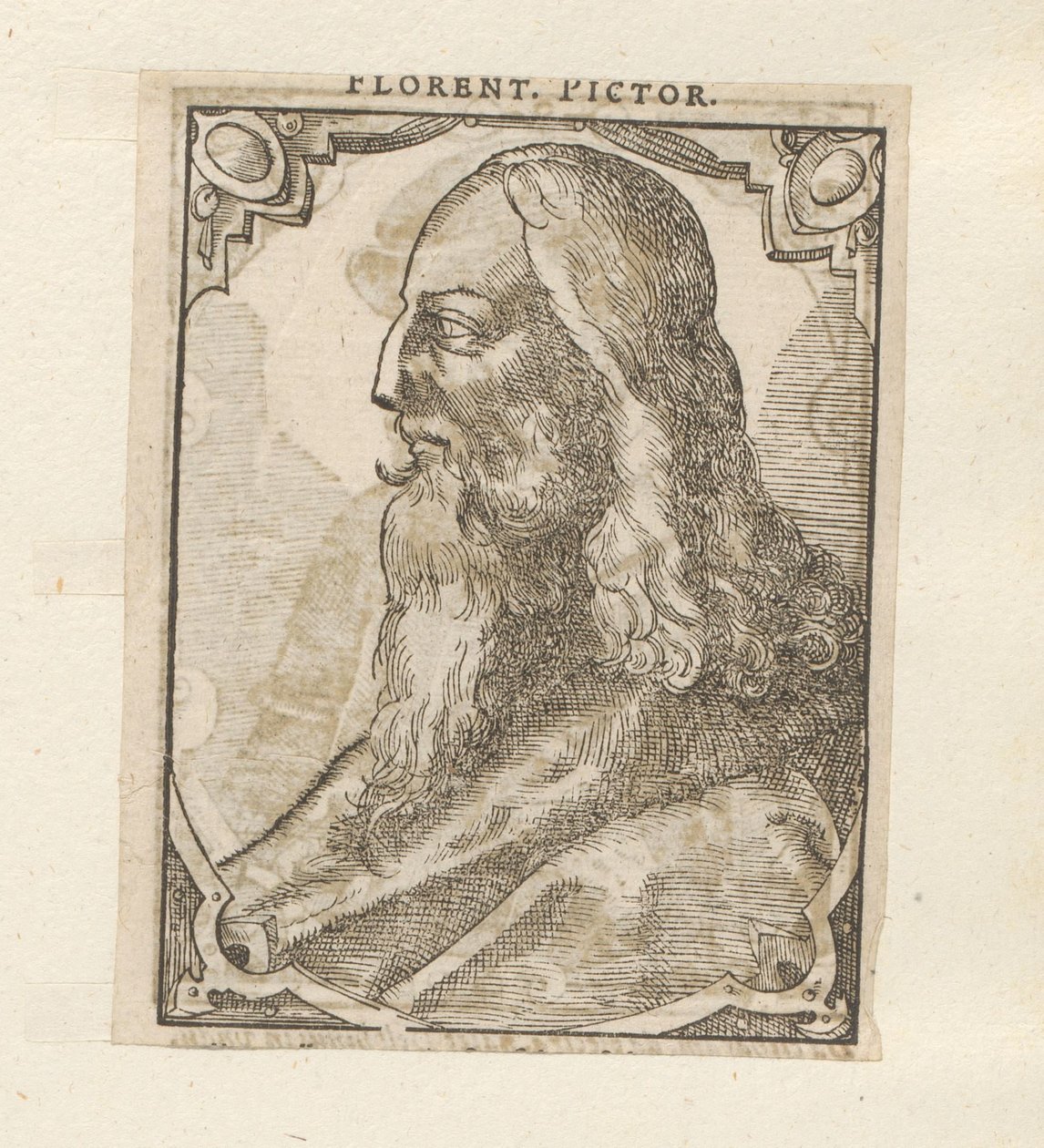 Leonardo da Vinci portréja alkotó: Anonymous