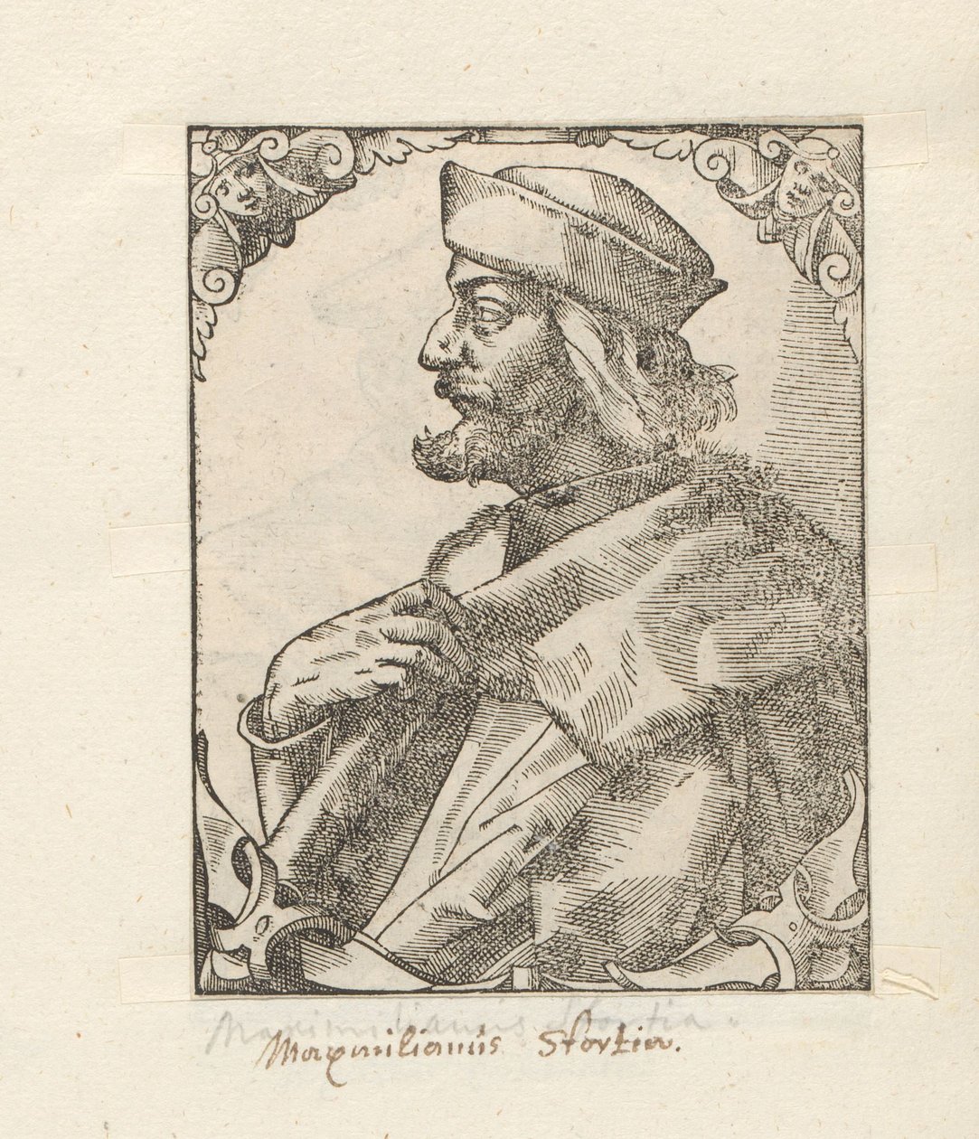 Maximilian Sforza portréja alkotó: Anonymous
