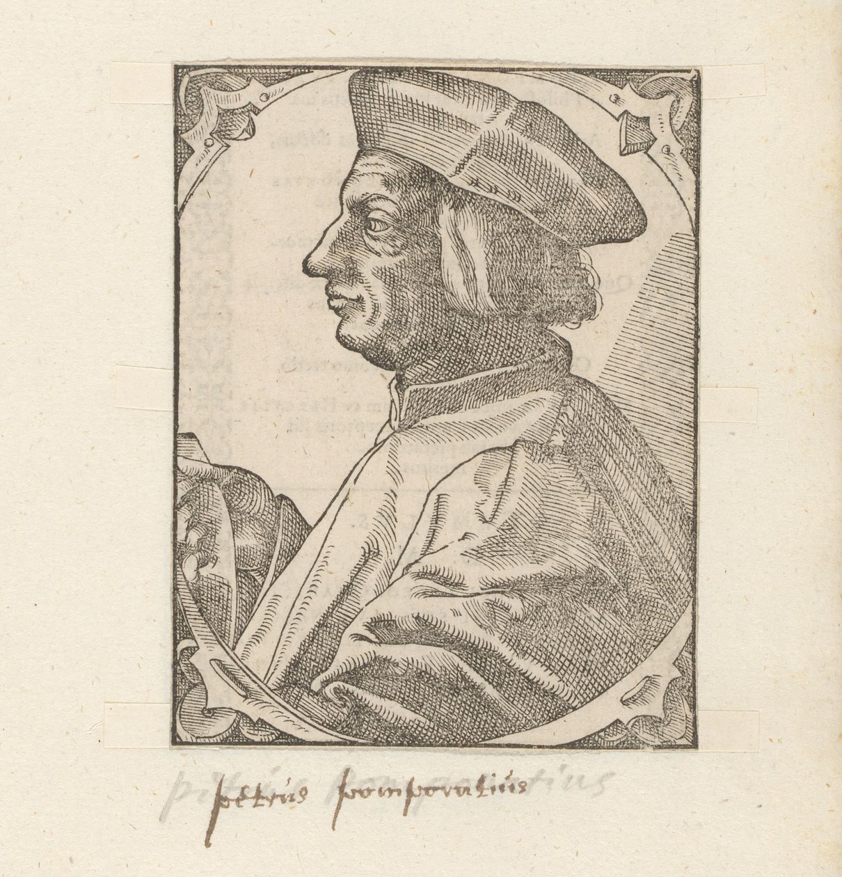 Pietro Pomponazzi portréja alkotó: Anonymous