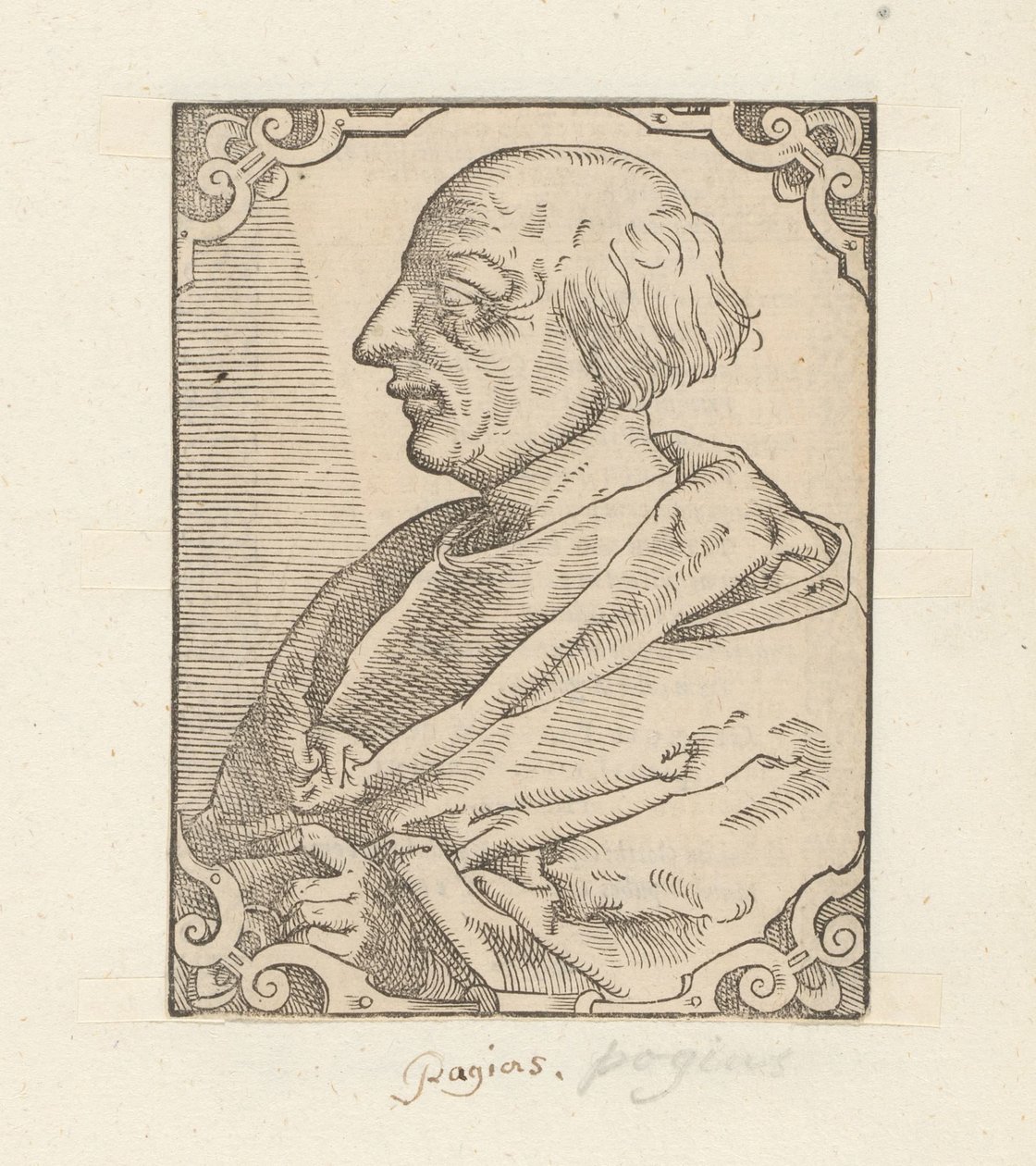 Poggio Bracciolini portréja alkotó: Anonymous