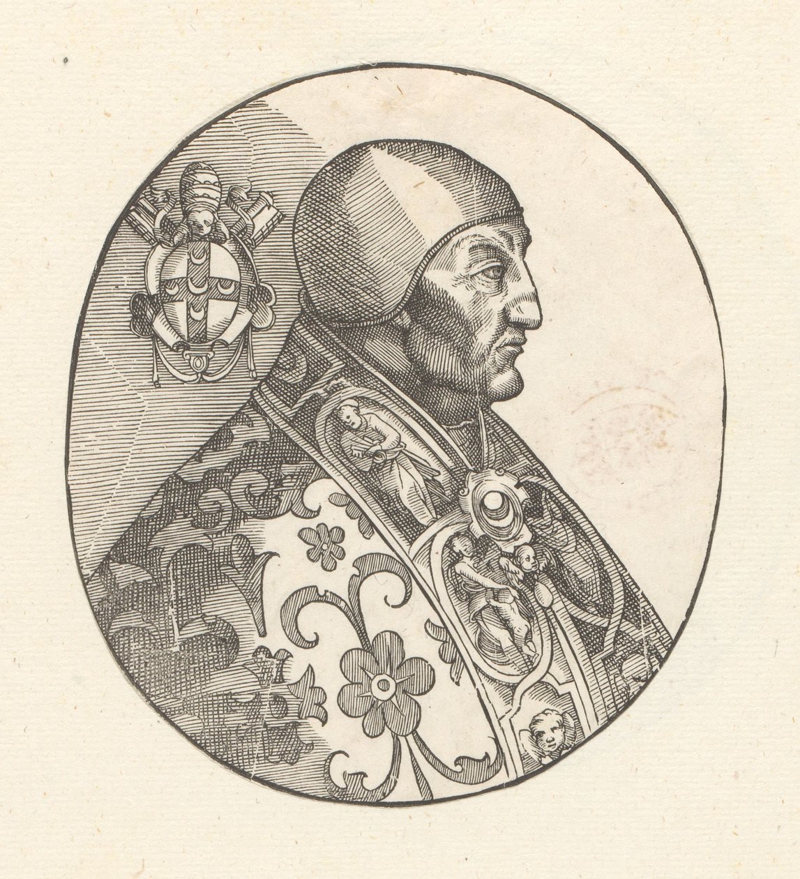 Portret van paus Pius III alkotó: Anonymous