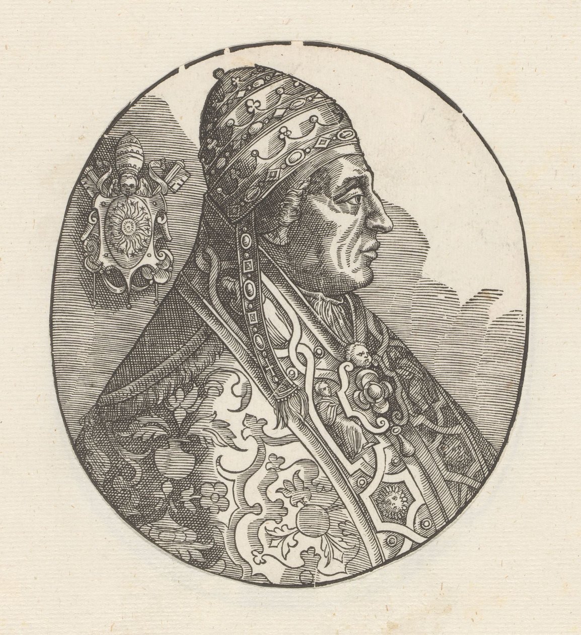 V. Sándor antipápa portréja alkotó: Anonymous