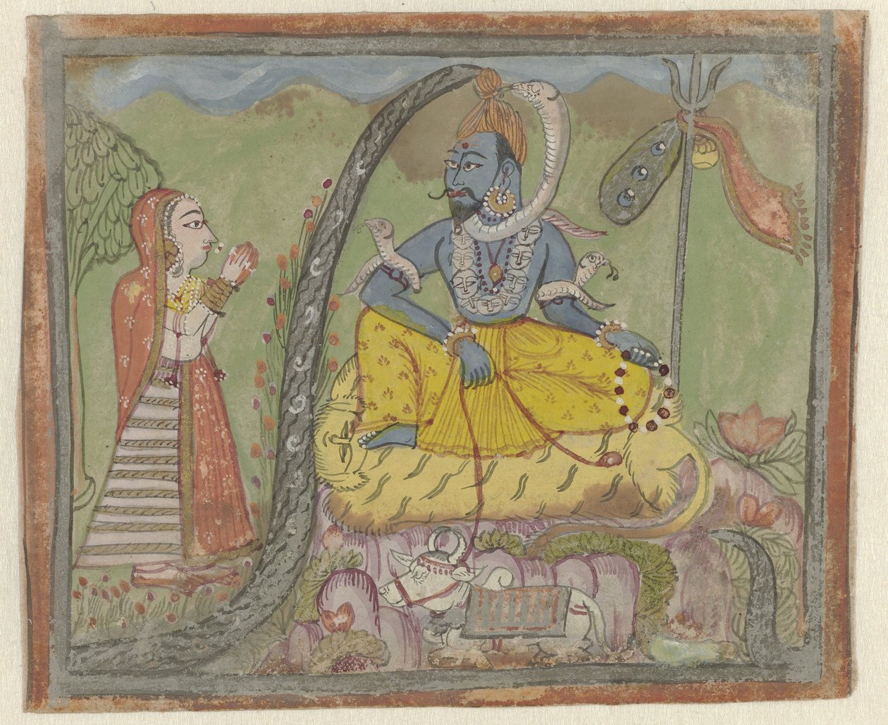 Shiva M Parvati alkotó: Anonymous