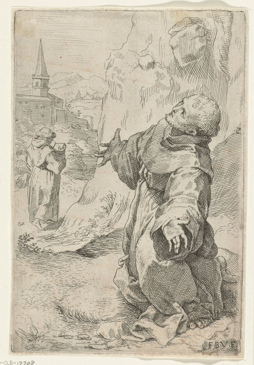 Szent Ferenc megbélyegzése alkotó: Anonymous