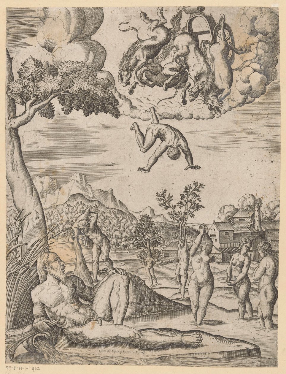 Val van Phaëthon alkotó: Anonymous