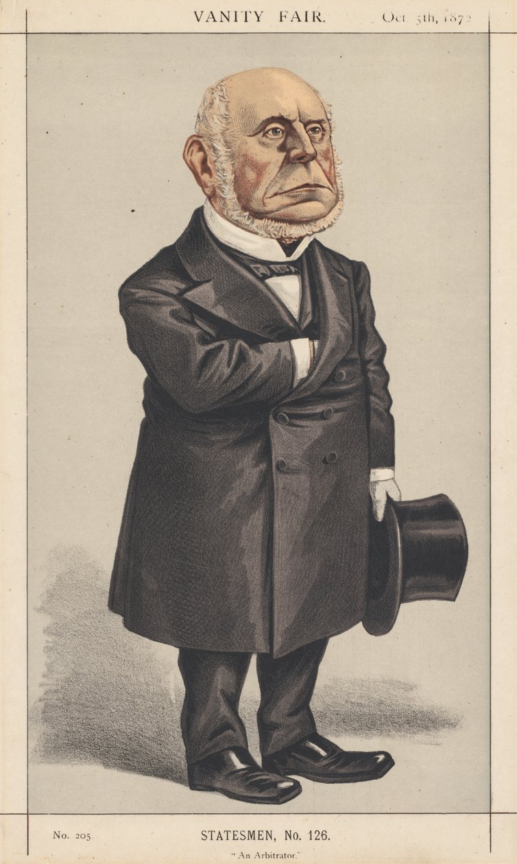 Vanity Fair: Statesman, No. 126 "An Arbitrator" alkotó: Anonymous