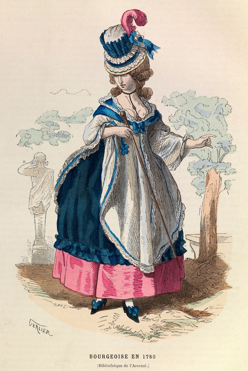 Egy polgár 1780-ban - magángyűjtemény alkotó: Anonymous Anonymous