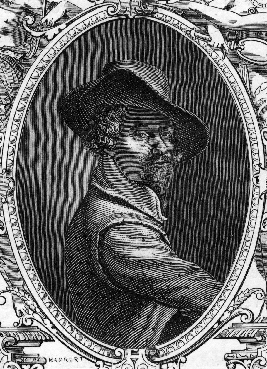 Annibale Carracci portréja (Annibal Carrache alkotó: Anonymous Anonymous