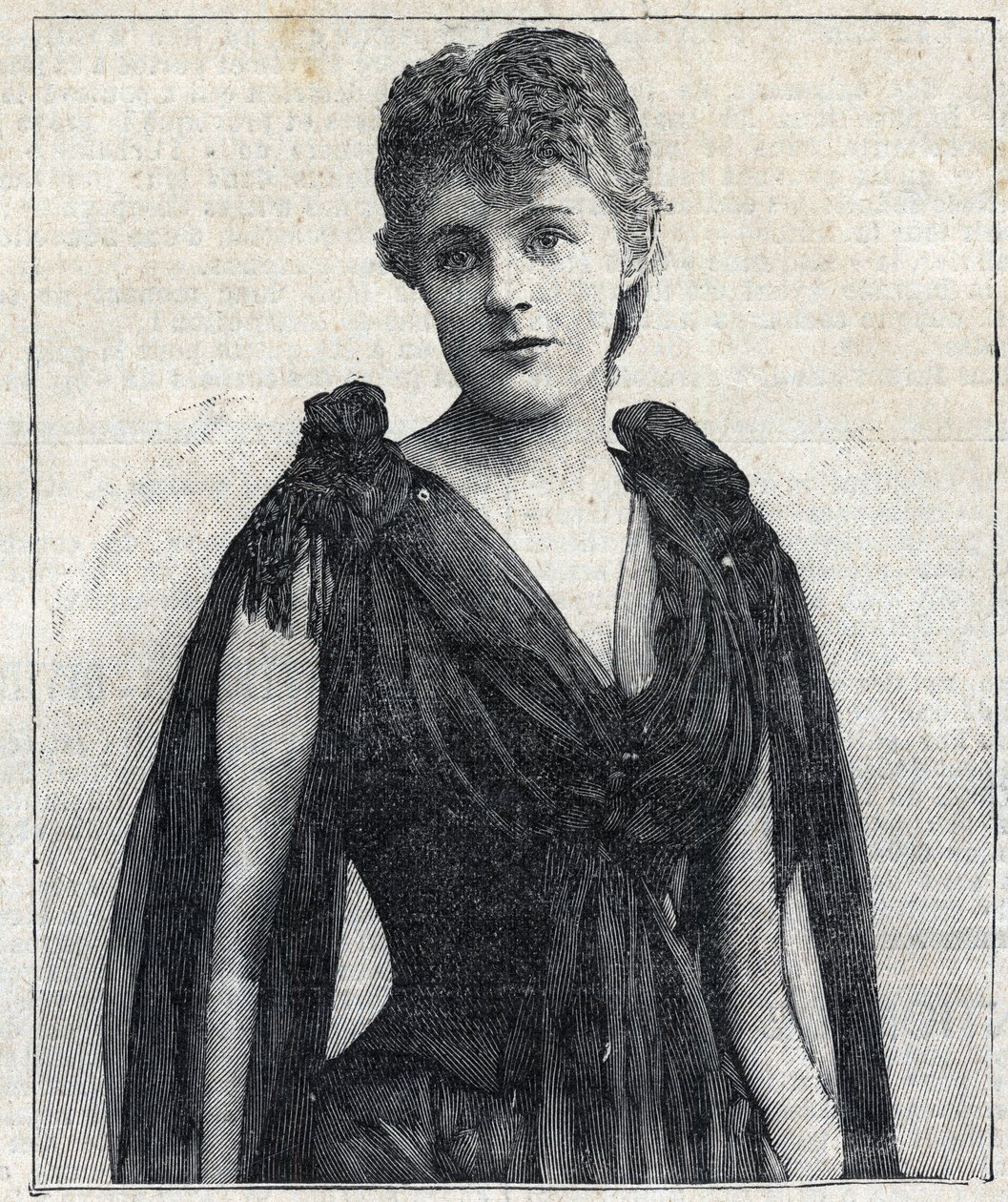Maud Gonne portréja alkotó: Anonymous Anonymous