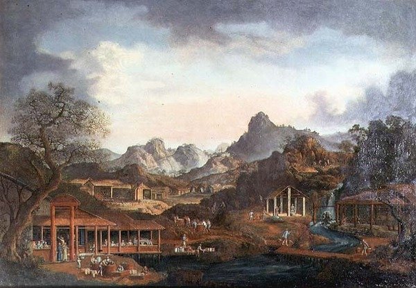 A porcelán története, 1795 körül alkotó: Anonymous Anonymous