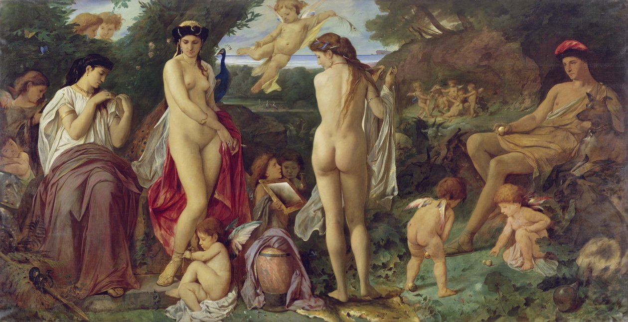A párizsi ítélet, 1870 alkotó: Anselm Feuerbach