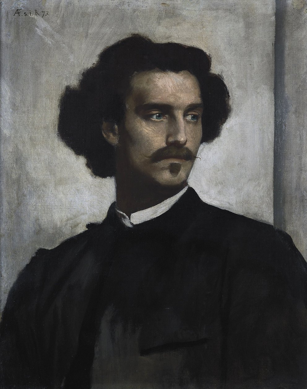 Önarckép alkotó: Anselm Feuerbach
