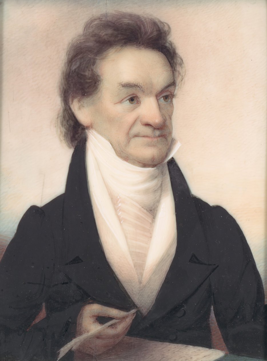 Edward Livingston, kb. 1827. alkotó: Anson Dickinson