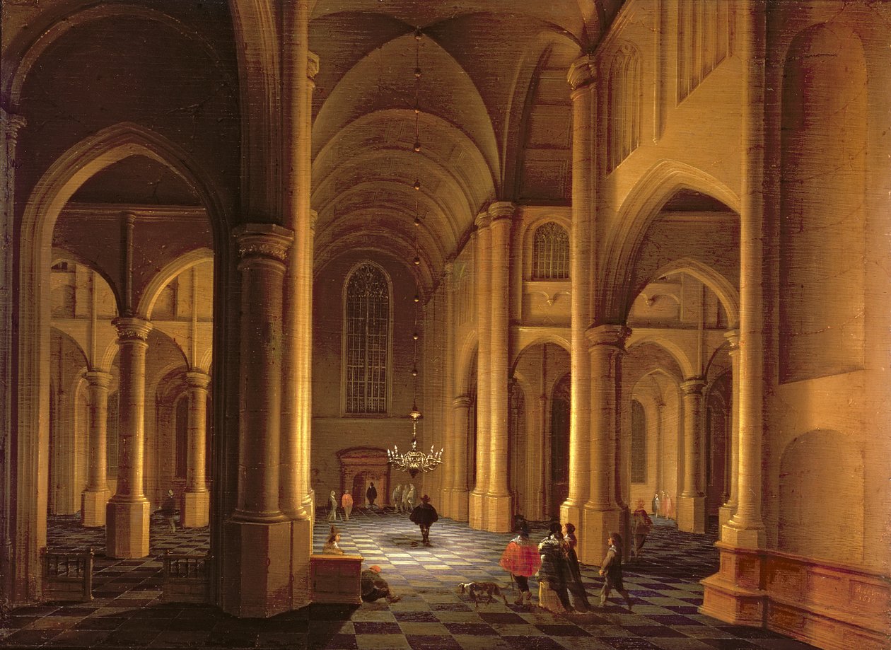 Egy templombelső alkotó: Anthonie Delorme