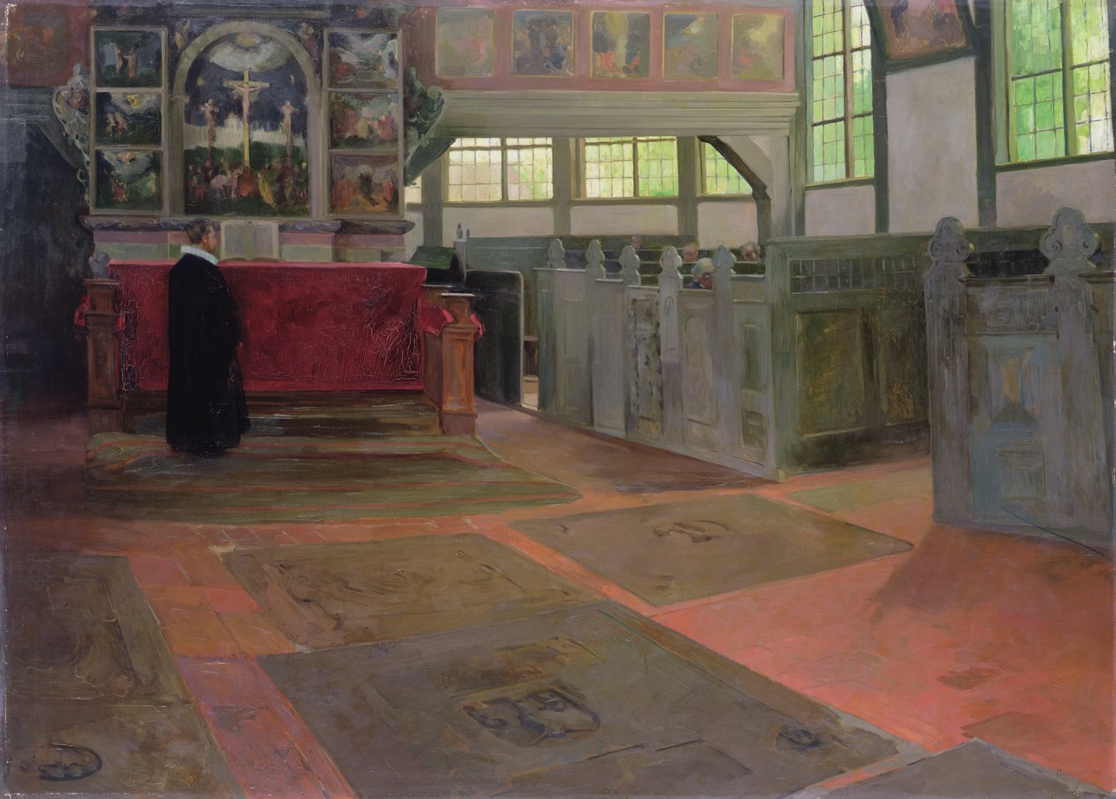 Templombelső, 1641 alkotó: Anthonie Delorme