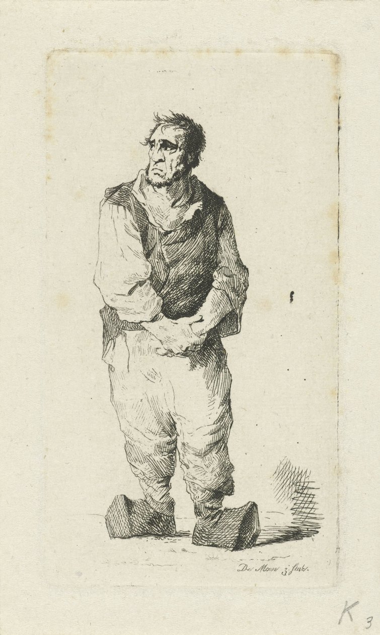 Férfi klumpában alkotó: Anthonie Willem Hendrik Nolthenius de Man