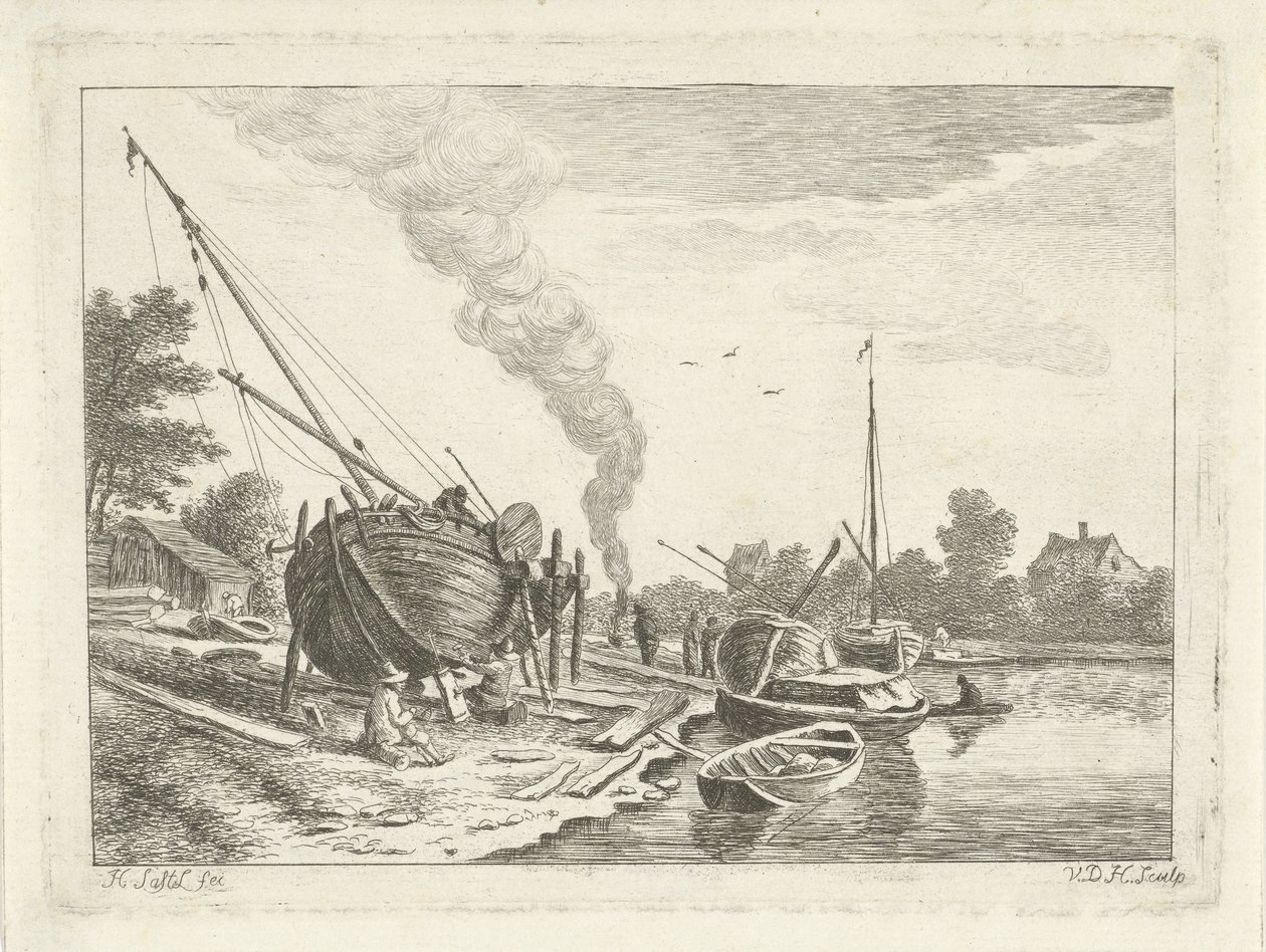 Hajógyár alkotó: Anthonij van der Haer