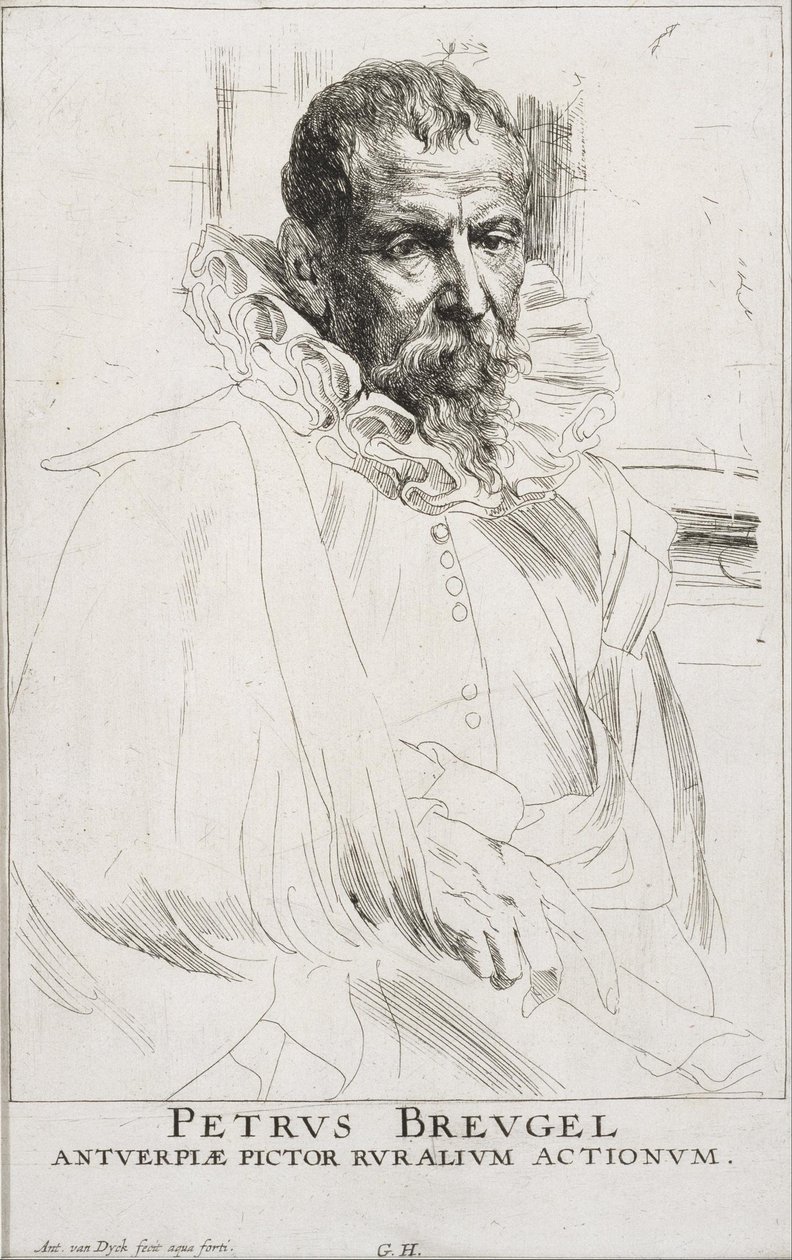 Pieter Brueghel alkotó: Anthony van Dyck