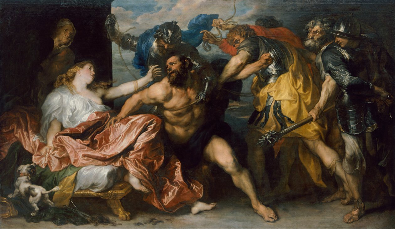 Sámson és Delila alkotó: Anthony van Dyck