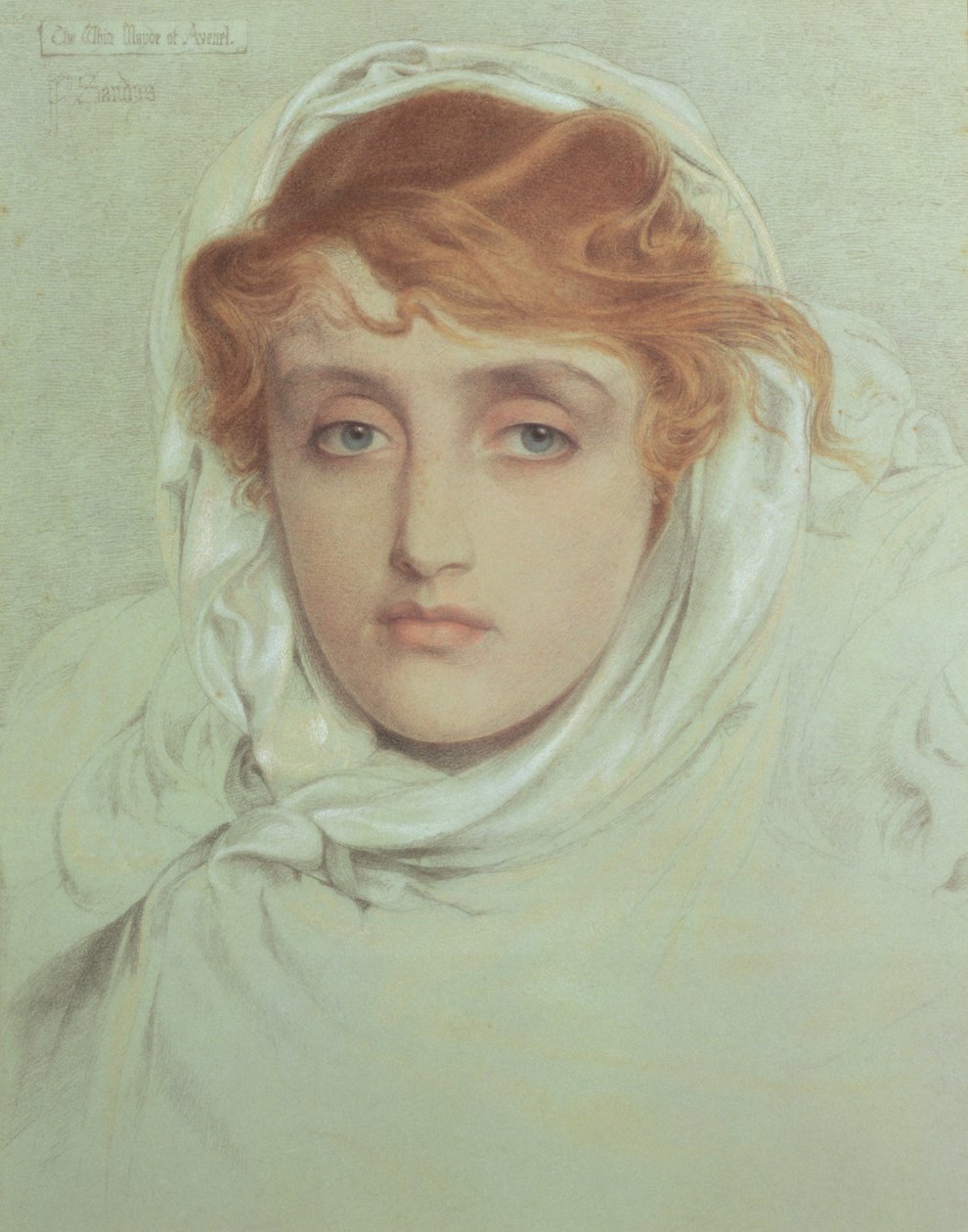 Avenel White Mayde, 1902 alkotó: Anthony Frederick Augustus Sandys