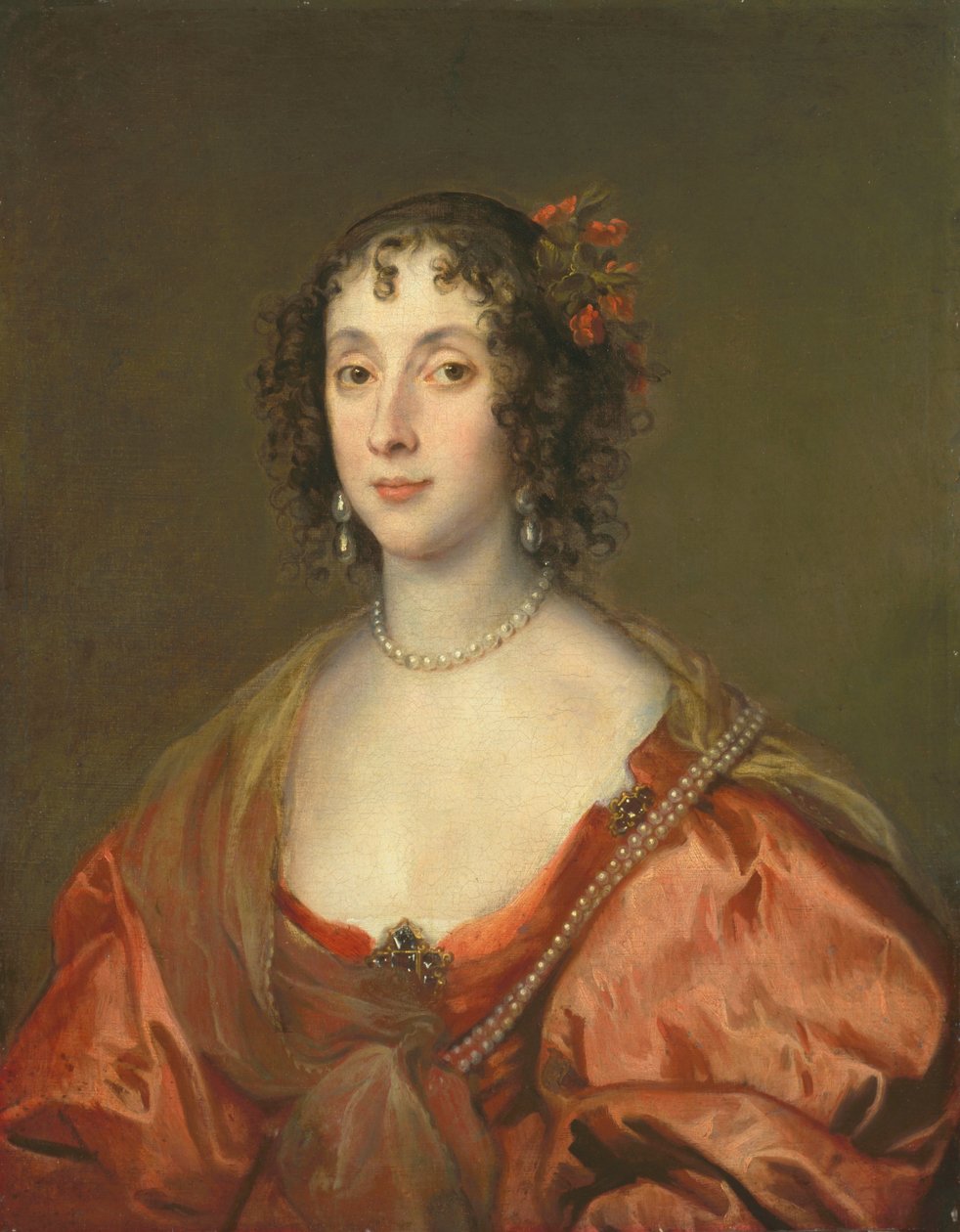 Ismeretlen nő, 1639 körül alkotó: Anthony van Dyck