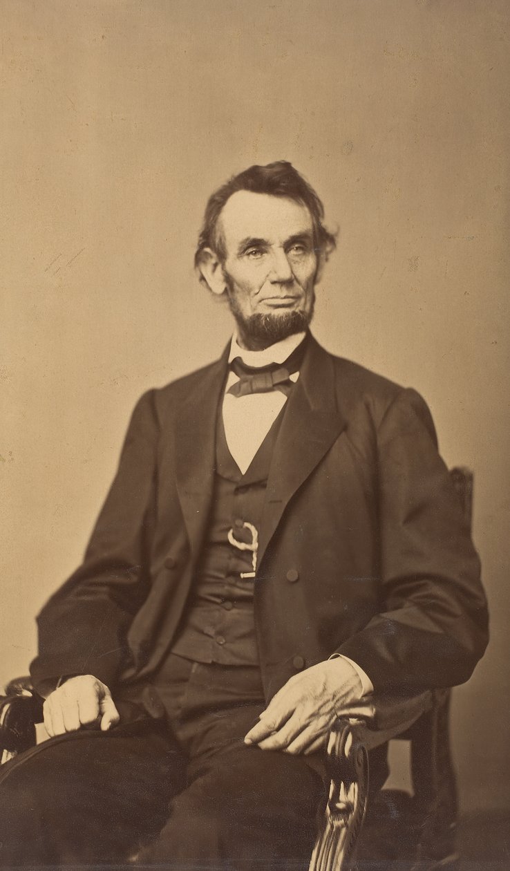 Abraham Lincoln, 1864. február 9. alkotó: Anthony Berger