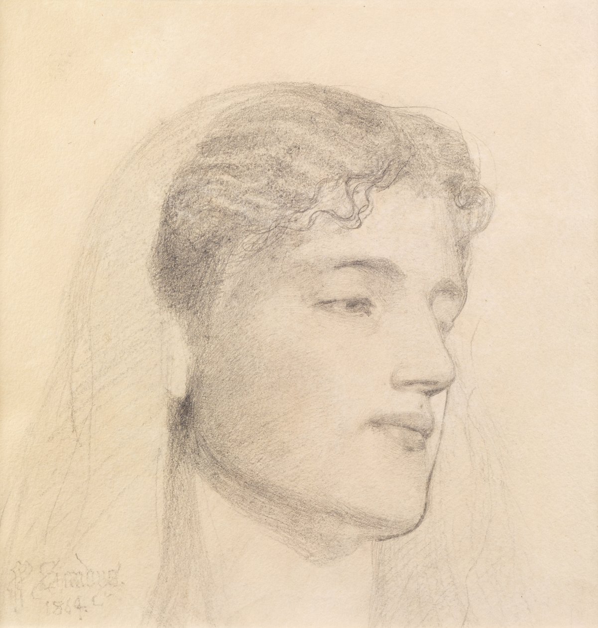 Augusta Jones alkotó: Anthony Frederick Augustus Sandys