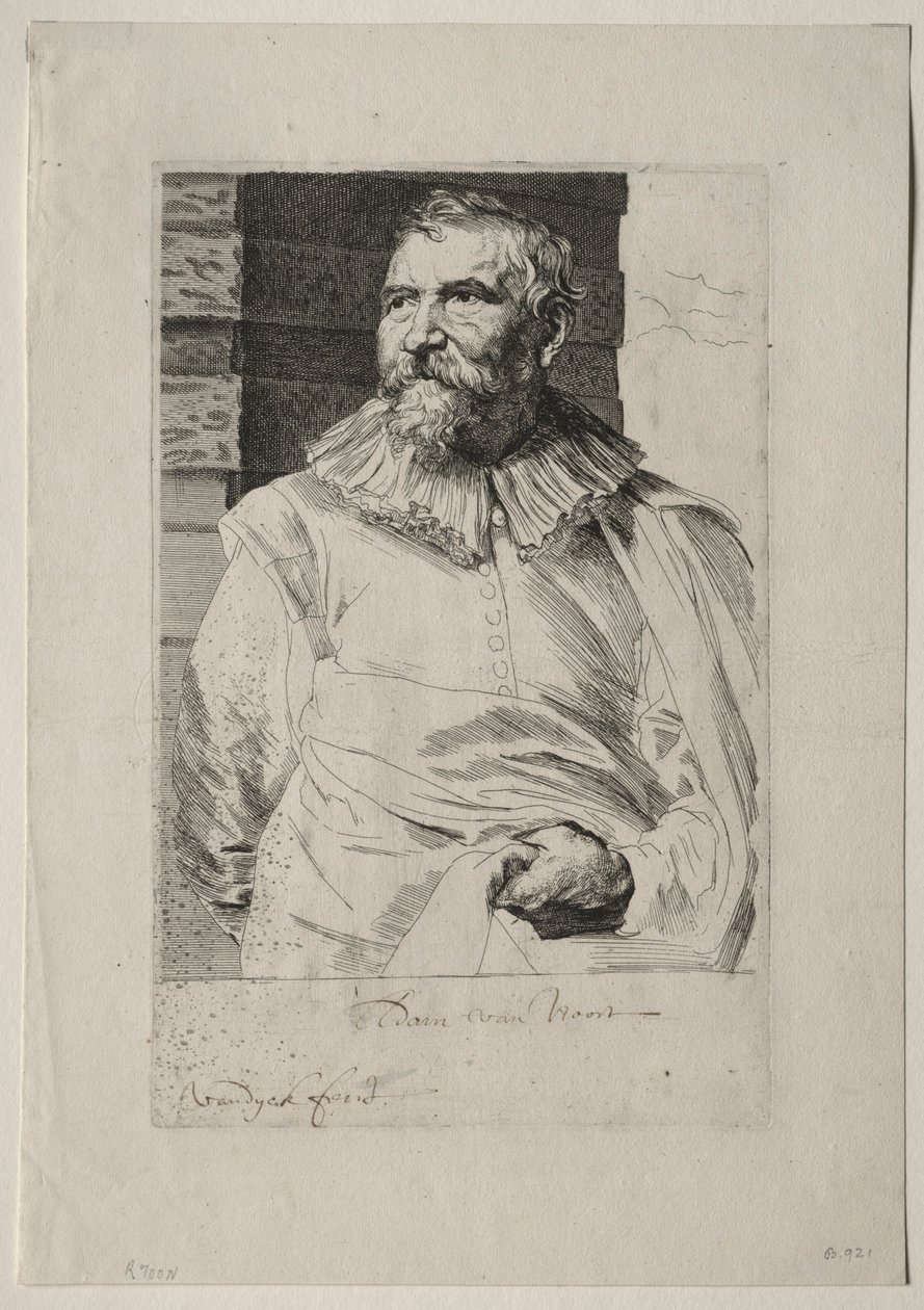 Adam van Noort alkotó: Anthony van Dyck