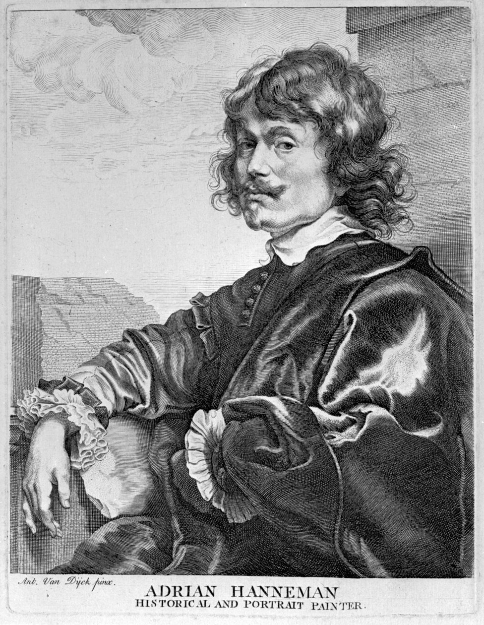 Adriaen Hanneman alkotó: Anthony van Dyck