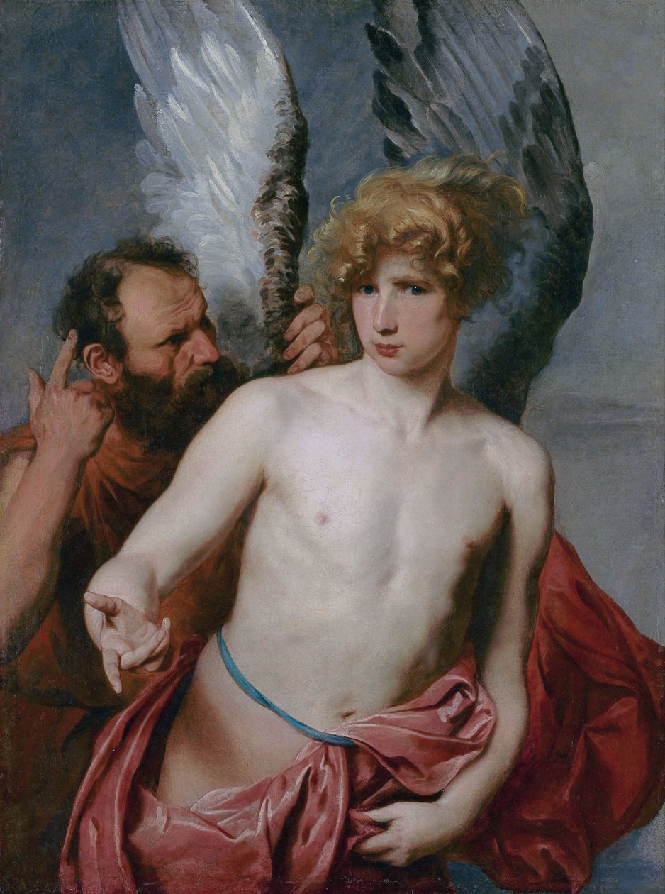 Daidalosz és Ikarosz alkotó: Anthony van Dyck