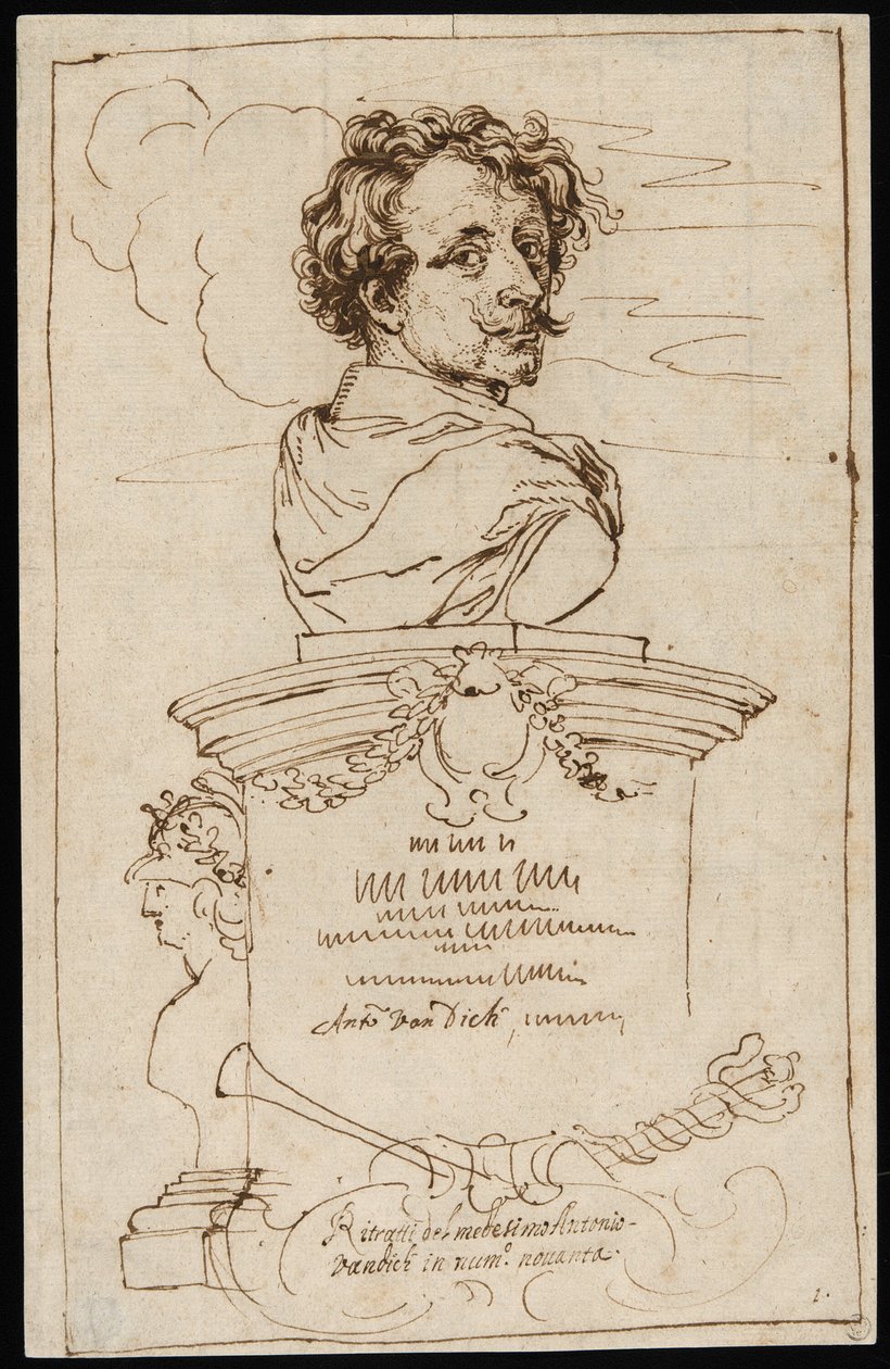 Előlap az "Ikonográfiából" alkotó: Anthony van Dyck