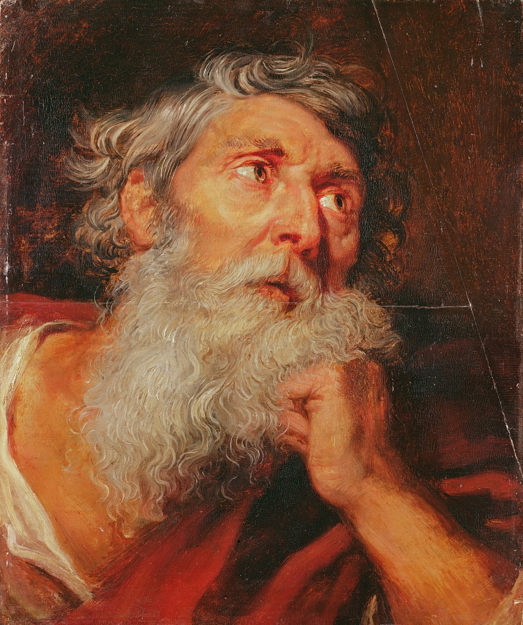 Egy apostol feje alkotó: Anthony van Dyck