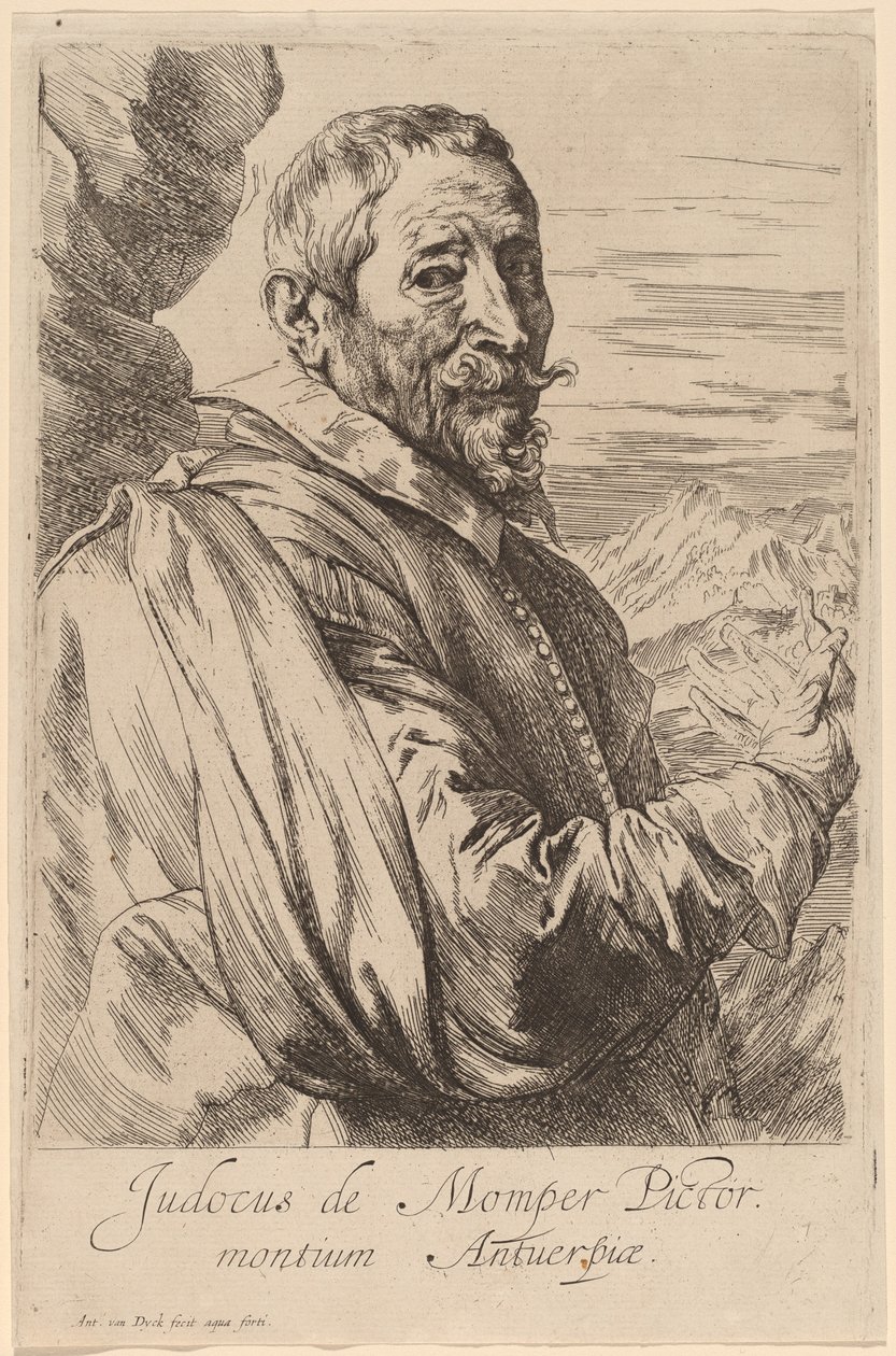 Jodocus de Momper, valószínűleg 16261641. alkotó: Anthony van Dyck