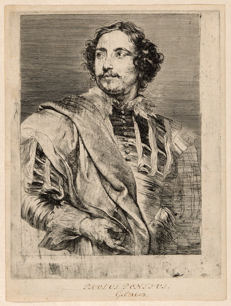 Paulus Pontius alkotó: Anthony van Dyck