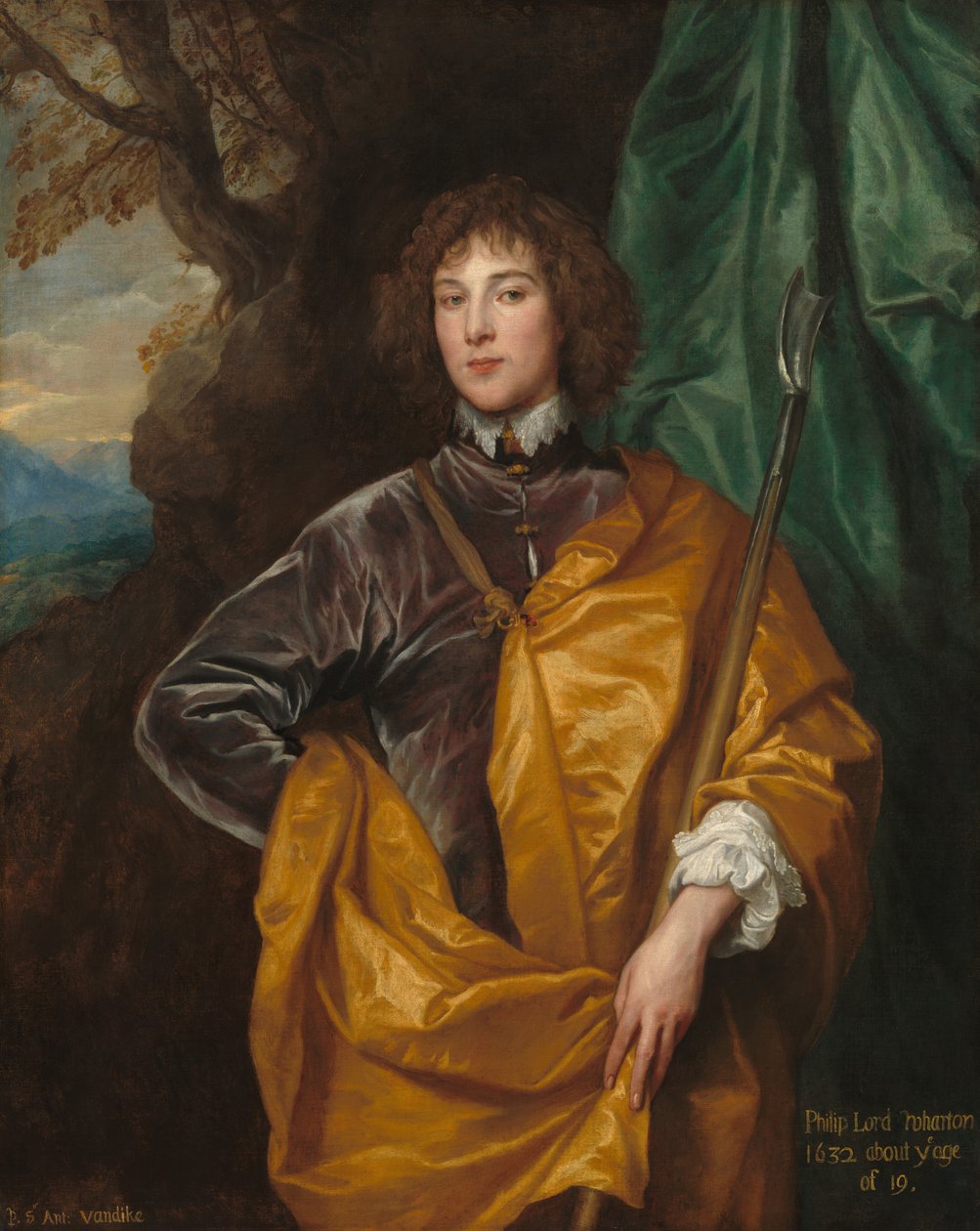 Philip, Lord Wharton, 1632. alkotó: Anthony van Dyck